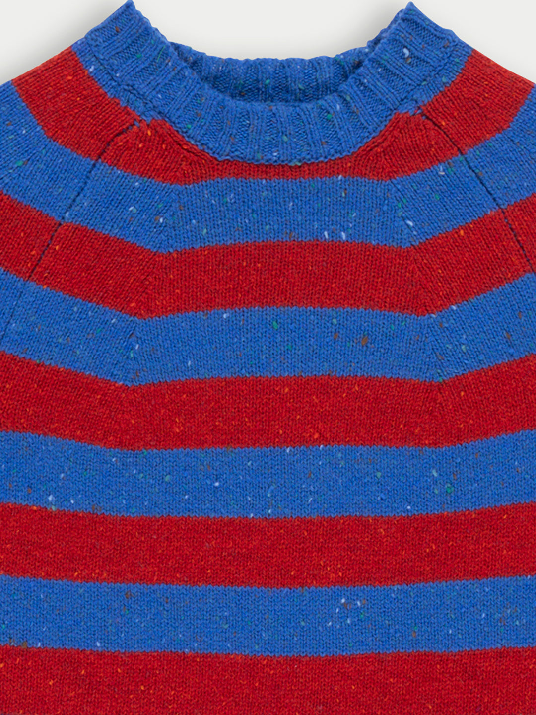 STEVIE Skinny Striped Sweater - Red/ Blue
