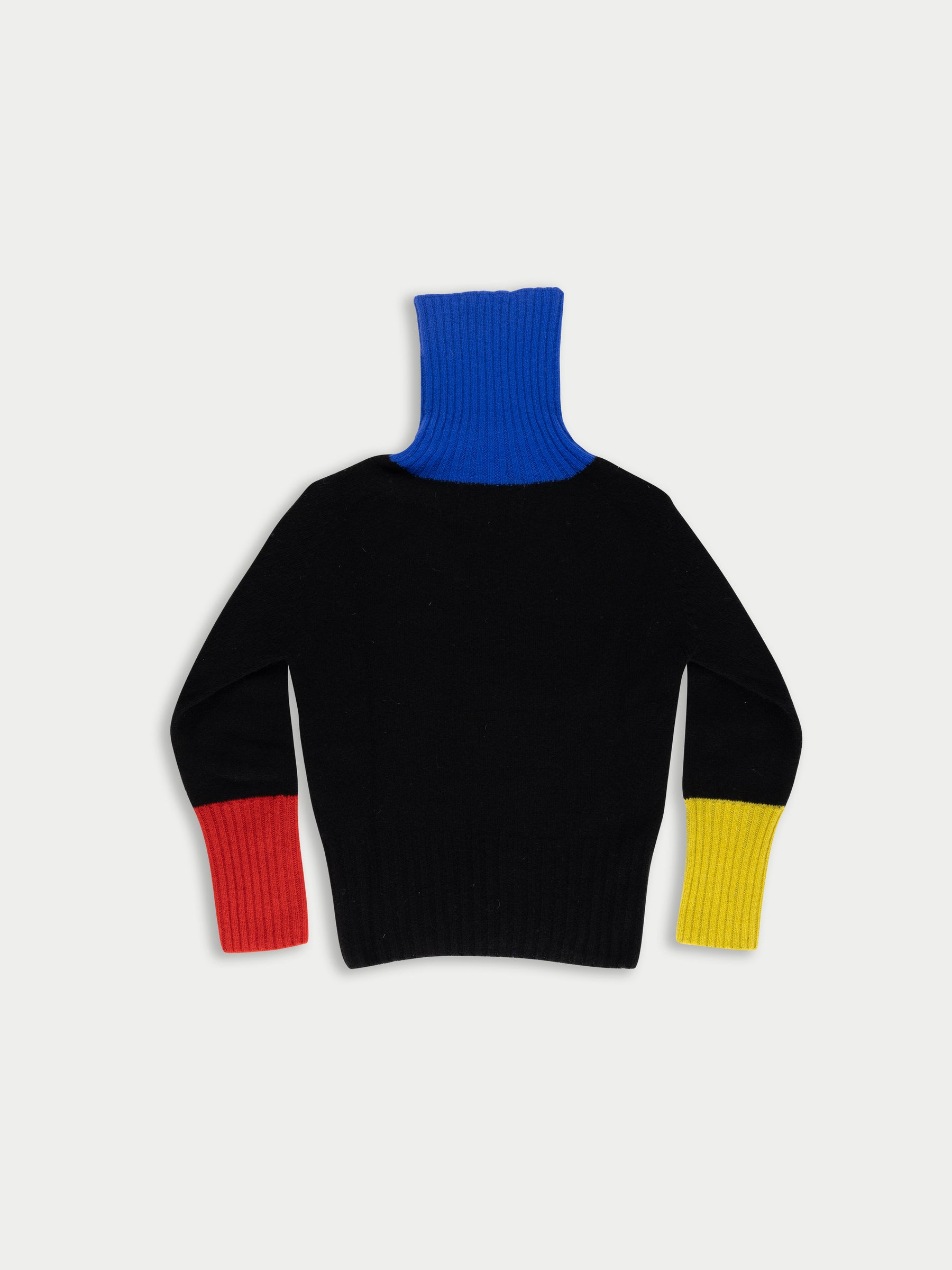 RUDI ORIGINAL Seam free Polo Sweater - Black