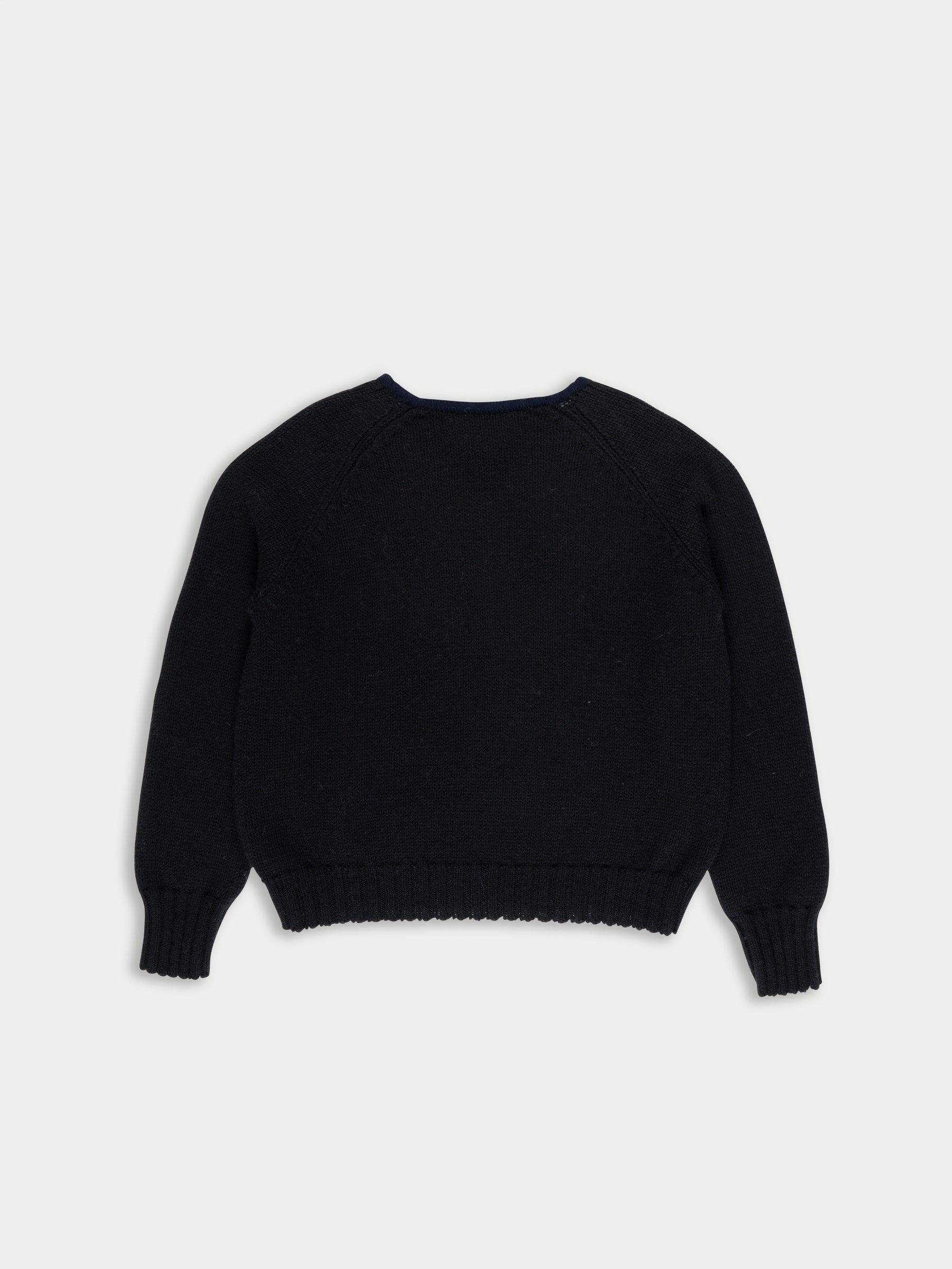 VRENI Loose Fit V neck - Black