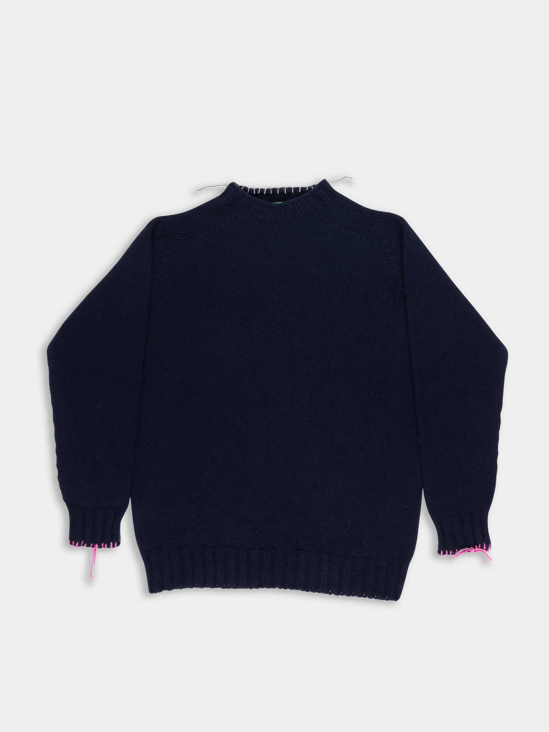 BARNEY Unisex Menswear Sweater - Navy