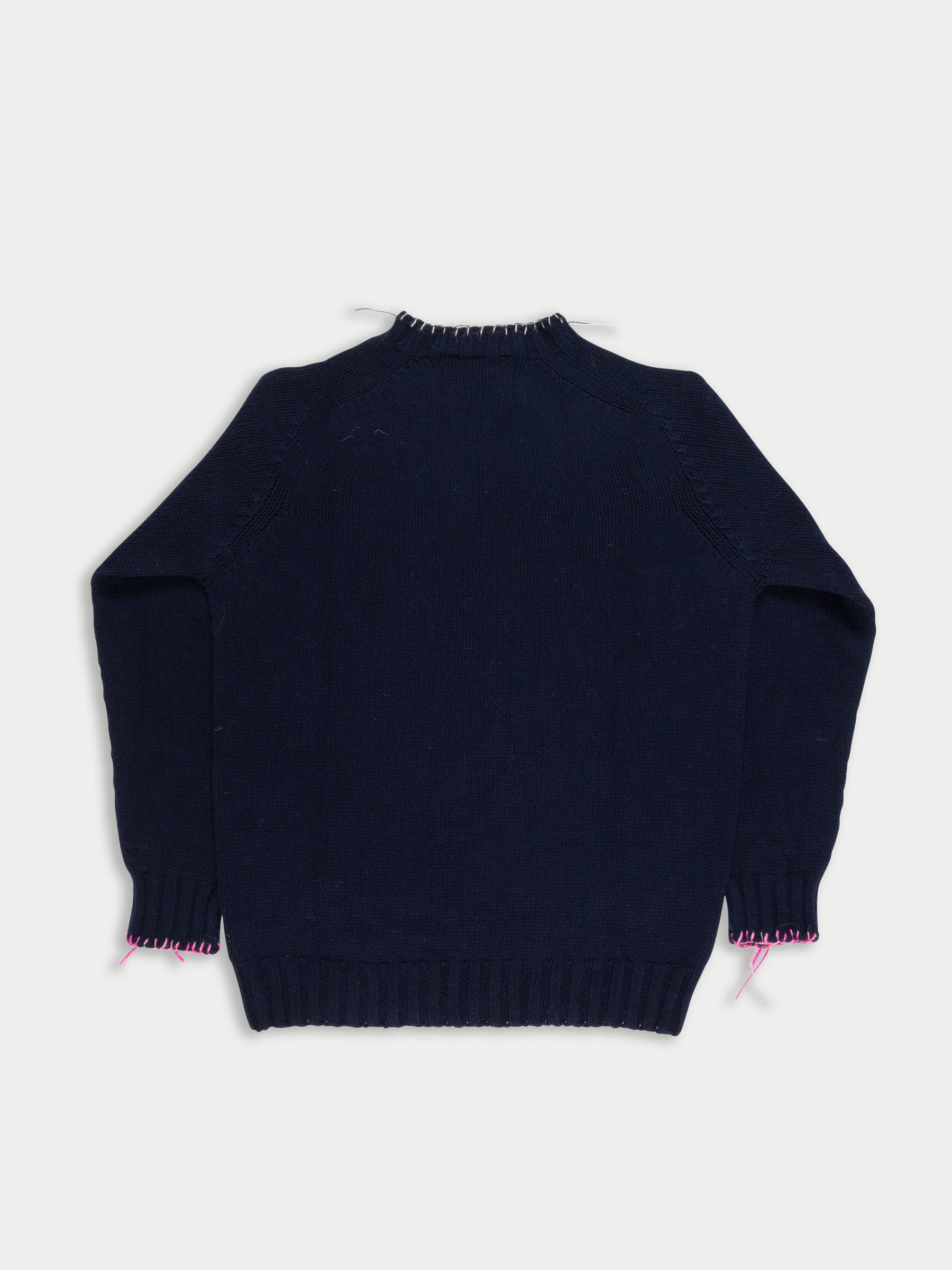 BARNEY Unisex Menswear Sweater - Navy
