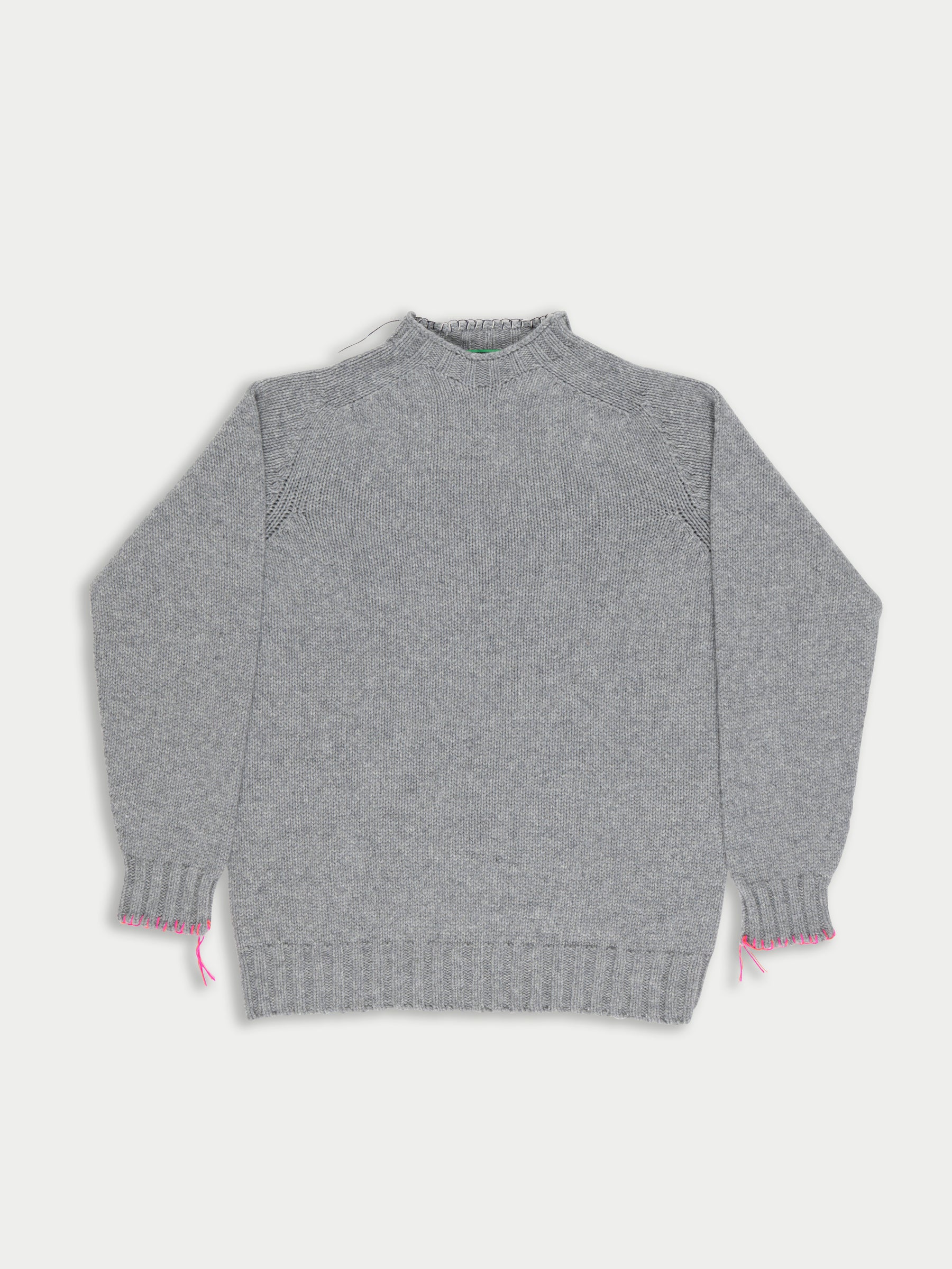 SPROUSE Unisex Mens Lambswool Sweater - Grey