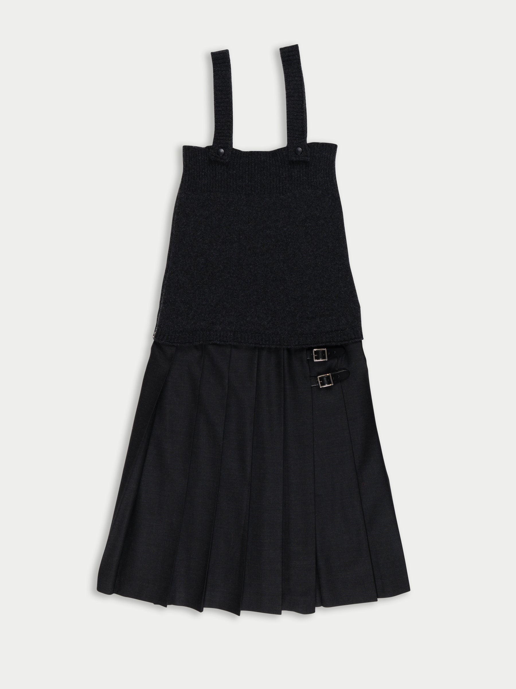 KAWA Midi Kilt - Grey
