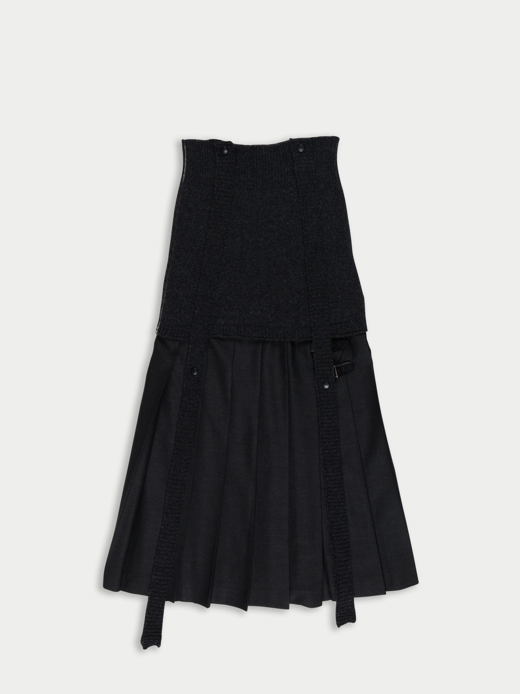 KAWA Midi Kilt - Grey