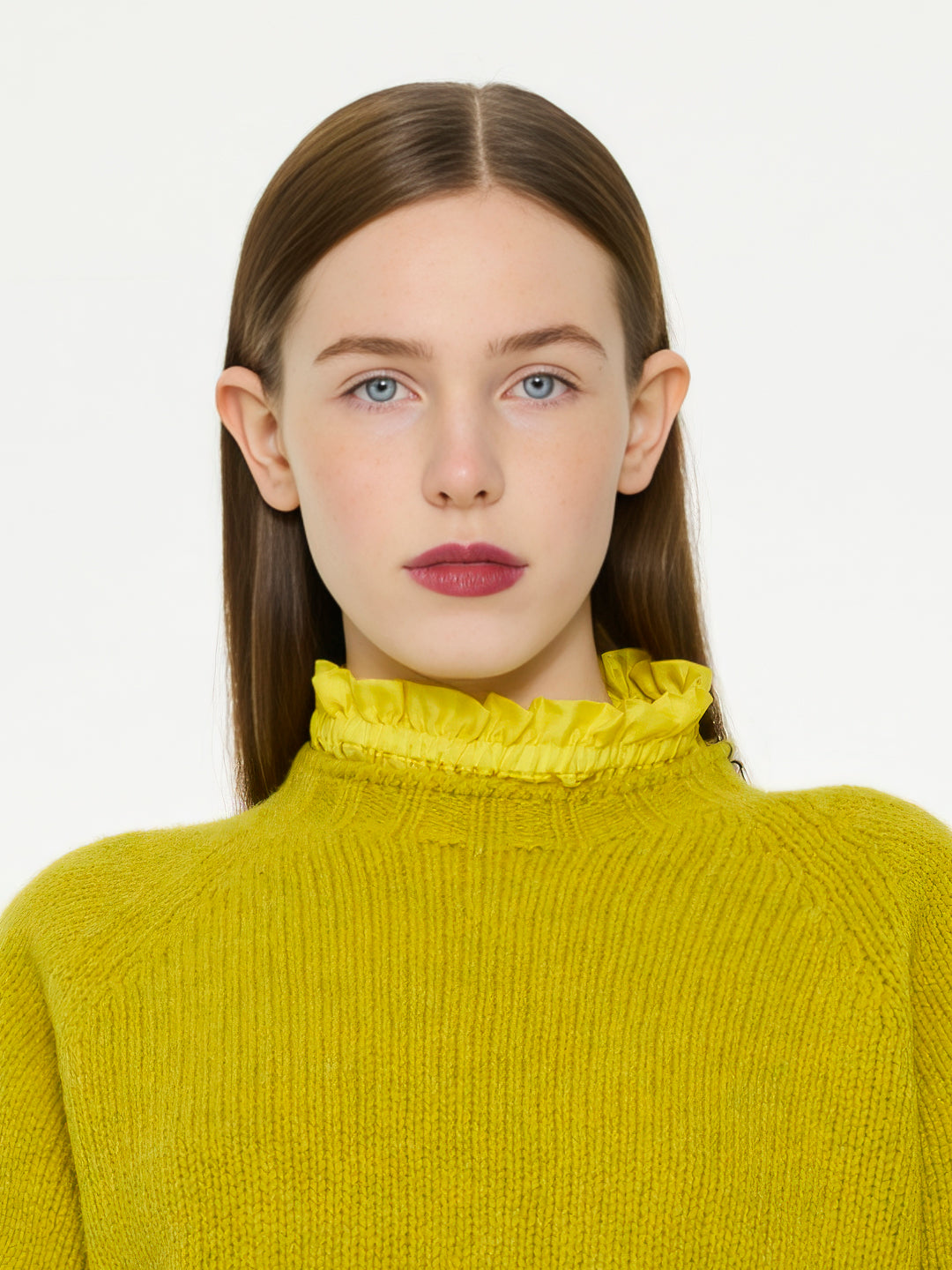 BARNEY Unisex Menswear Sweater - Yellow