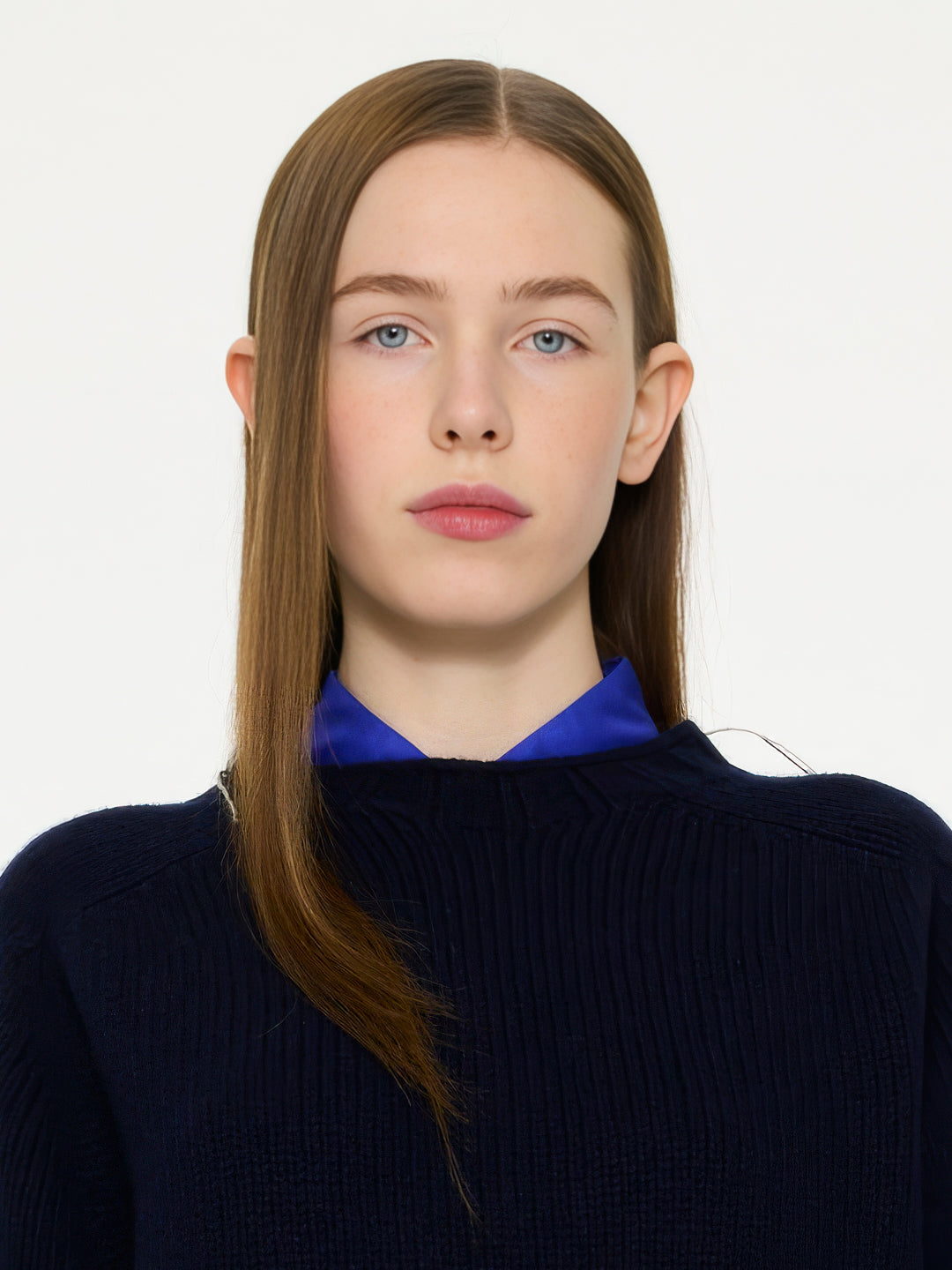 BARNEY Unisex Menswear Sweater - Navy