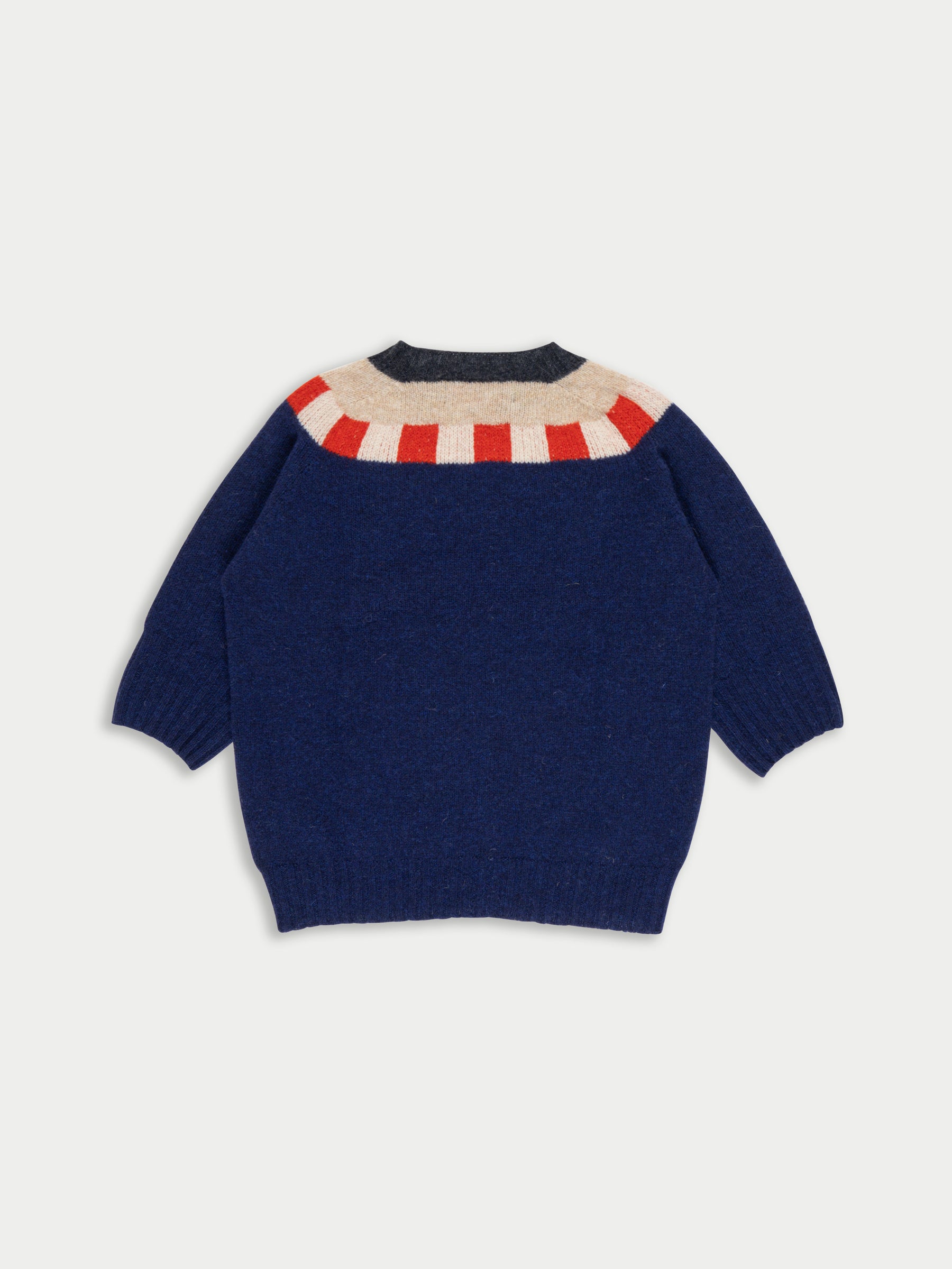 OTTI Fairisle Shetland Sweater - Navy