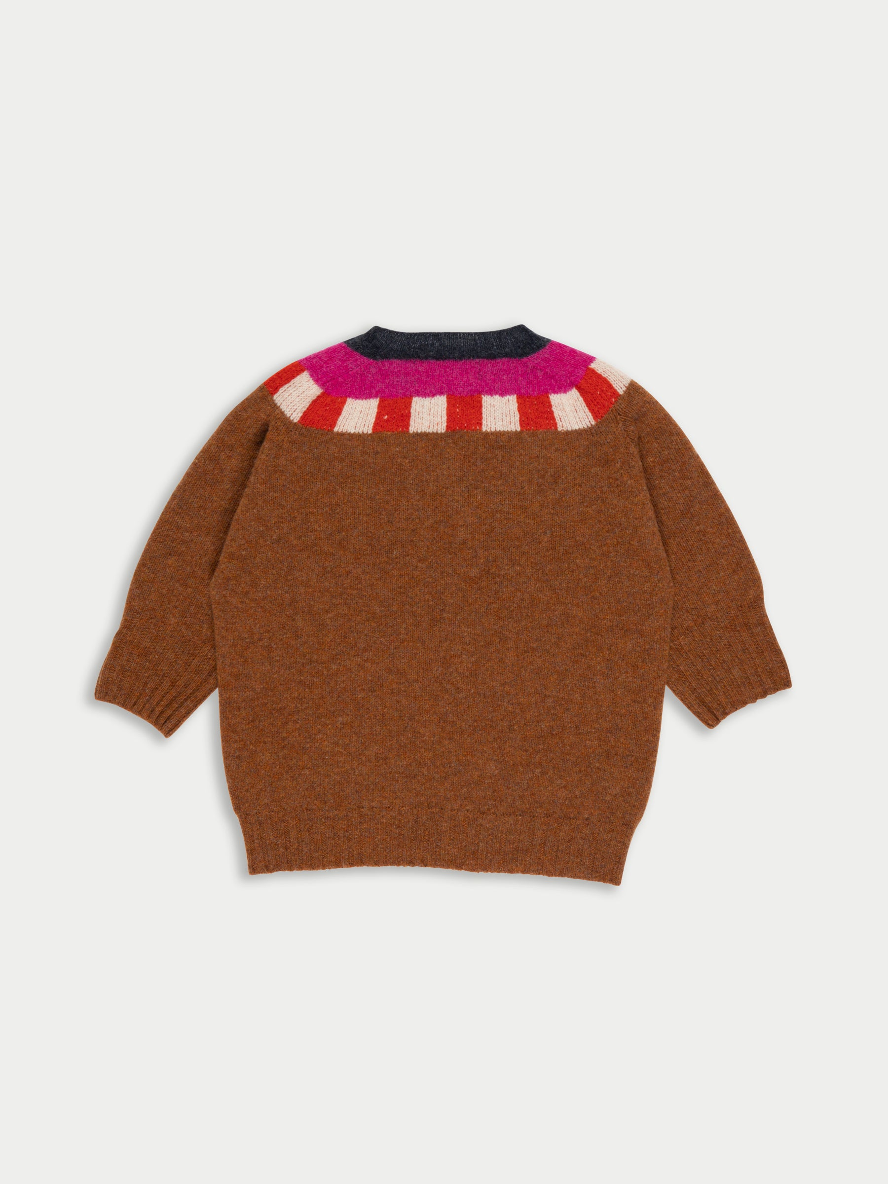 OTTI Fairisle Shetland Sweater - Rust