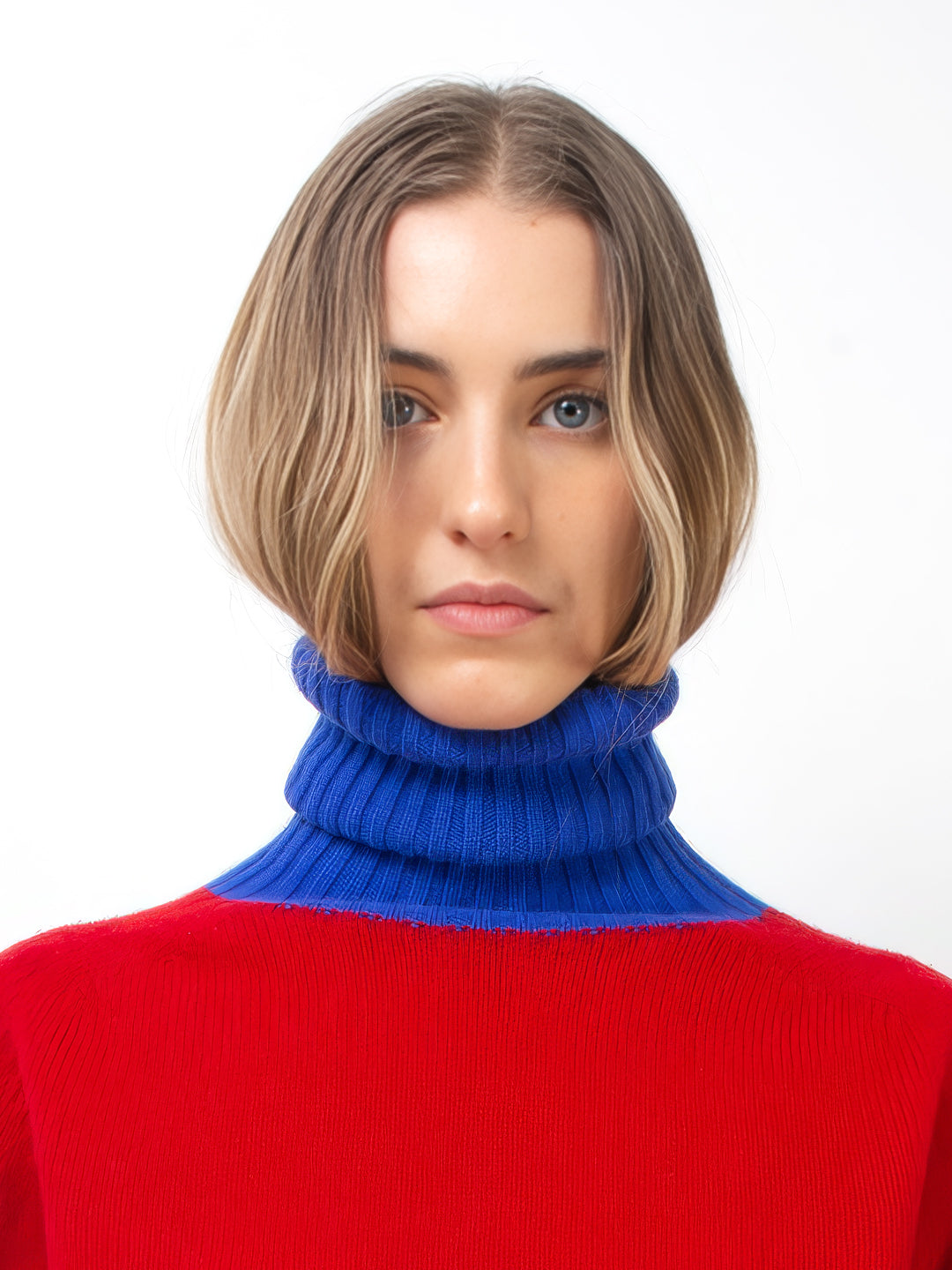 RUDI ORIGINAL Seam Free Polo Sweater - Red