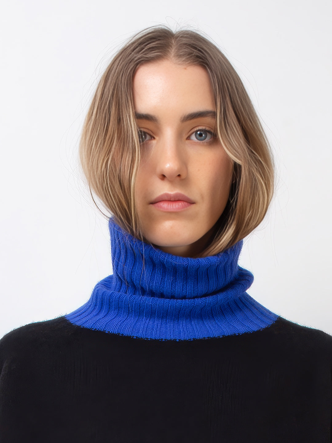 RUDI X Oversized Seam-Free Polo Sweater - Charcoal
